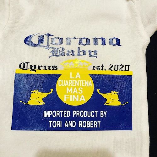12 Of The Best Creative 'Quarantine Baby' Pregnancy Announcements corona baby